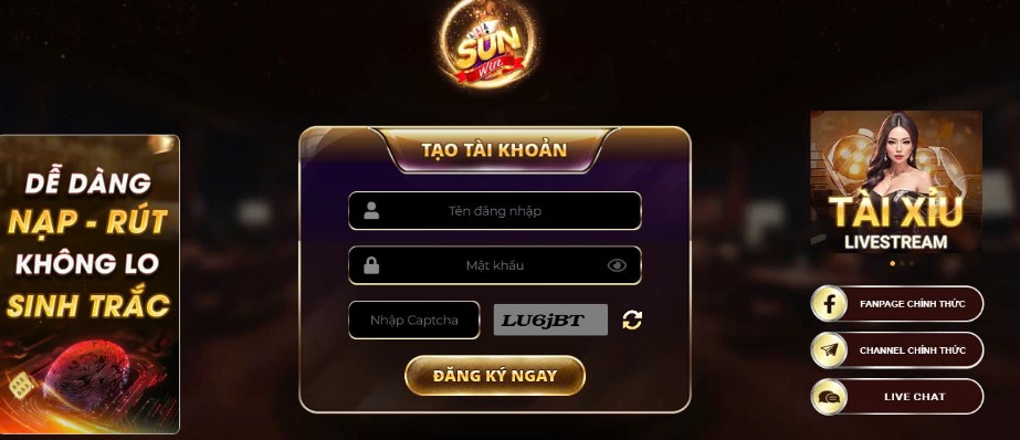 Hướng Dẫn Chi Tiết Cách Đăng Ký Sunwin